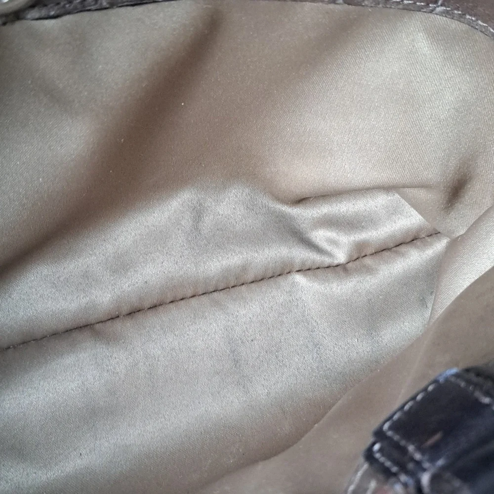 Coach Crocodile Embossed Chelsea Satchel /Crossbody Great Condition - Picture 10 of 14